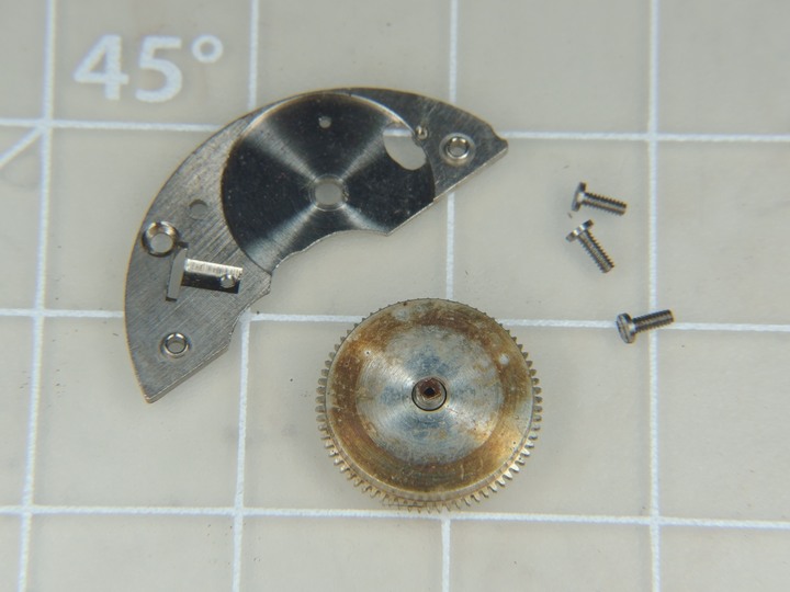 自娛玩修錶 - 天長地久: 鐵達時TITUS DE LUXE 21 Jewels (Case MOD. 5486/Venus cal. 227)