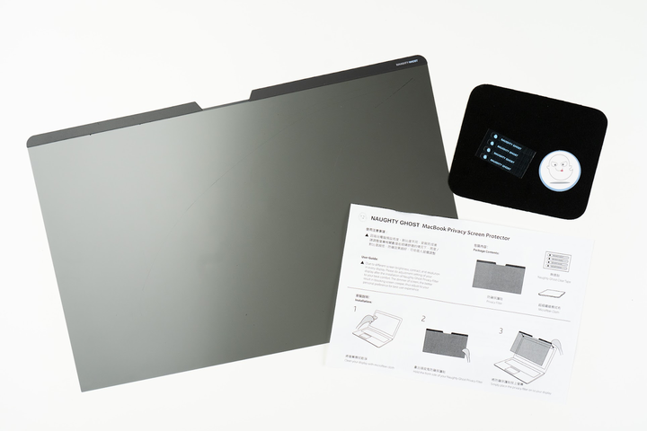 可以拆卸重複用的 iPad 藍光防窺片