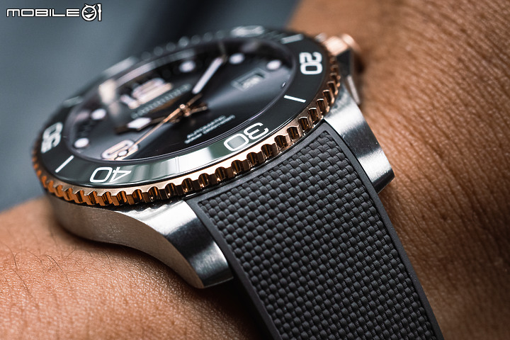 Longines HydroConquest 深海征服者系列|奢華浪鬼 雙金上腕!