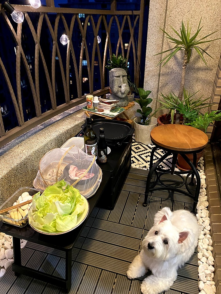 點我看大圖 小資夫妻零裝潢的家【小陽台改造篇】