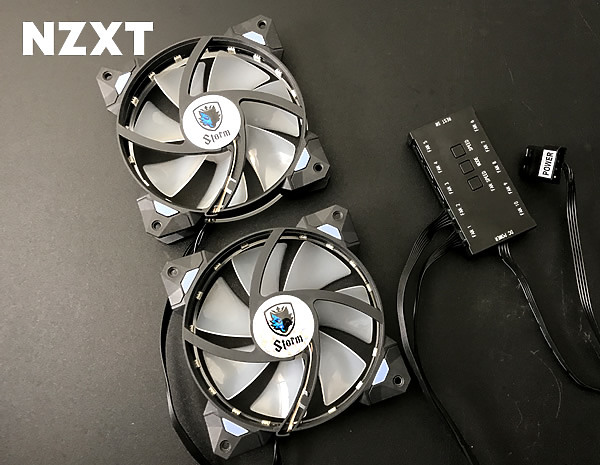 NZXT X53RGB 改裝 貓扇／SADES高轉扇／九州風神實測！