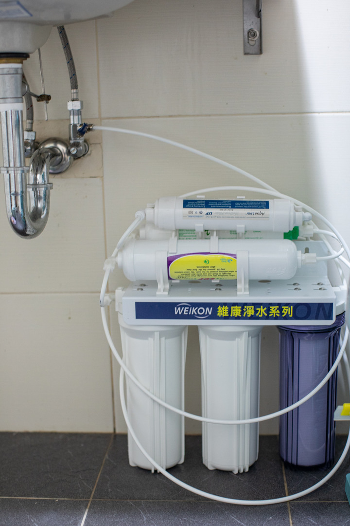 點我看大圖 微開箱 六道式竹碳活水生飲機淨水器/濾水器全配備 租屋也可以喝好水