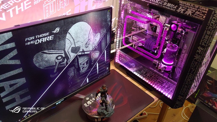 ROG & EKWB信仰電腦自組升級分享。