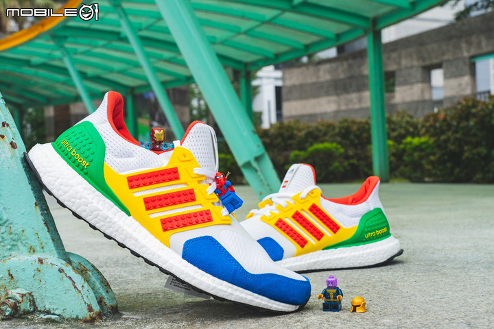 adidas x LEGO Ultraboost DNA 跑鞋開箱|繽紛、活潑、童趣橫生!