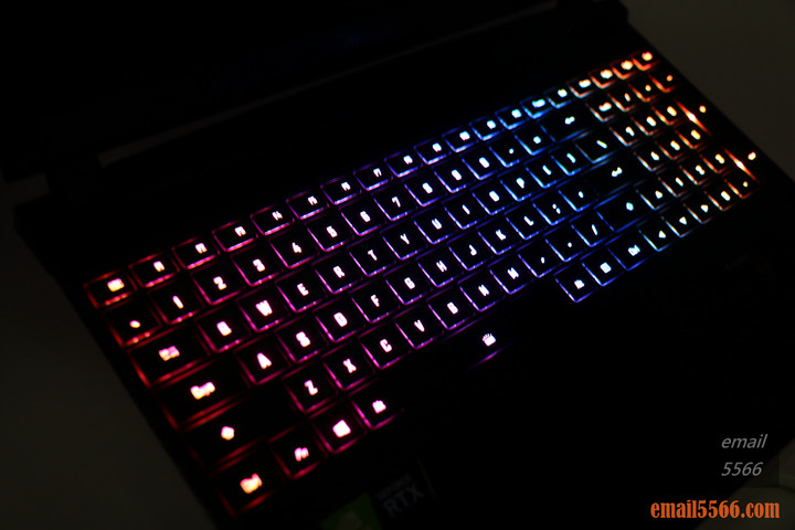 點我看大圖 技嘉 AORUS 15P 極速神鷹 電競筆電 開箱-3080顯卡電競、240Hz螢幕更新