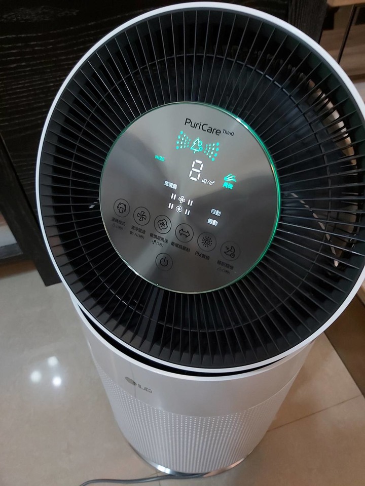 氣喘人空氣清淨機心得 LG PuriCare 360°空氣清淨機