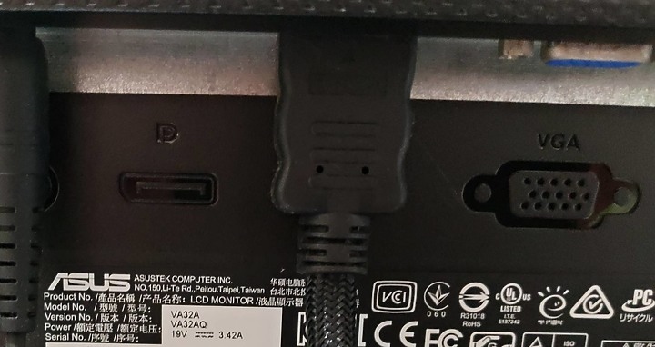 B9400CE筆電 + 華碩VA32AQ螢幕 有問題