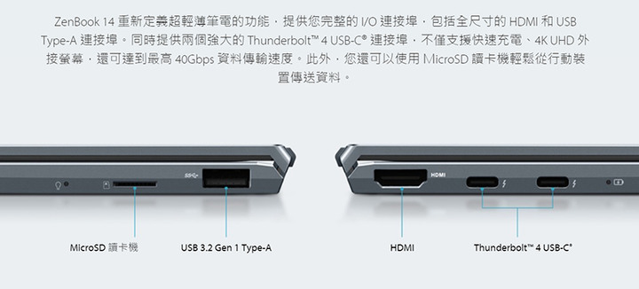 點我看大圖 好攜帶的14吋 UX425EA 開箱