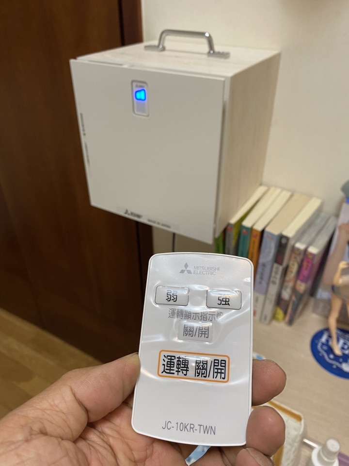 三菱電機空清循環扇改造>>手提清淨機