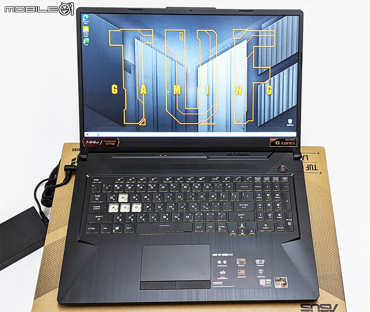【筆電開箱】TUF GAMING A17 AMD電競筆電 FA706QM