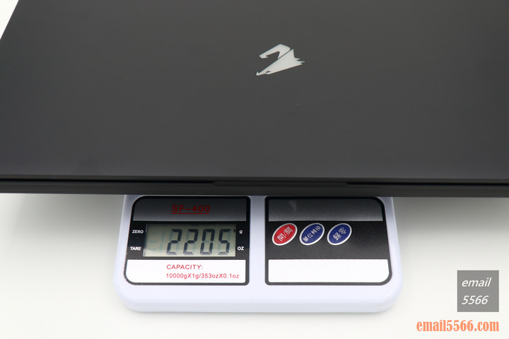 點我看大圖 技嘉 AORUS 15P 極速神鷹 電競筆電 開箱-3080顯卡電競、240Hz螢幕更新