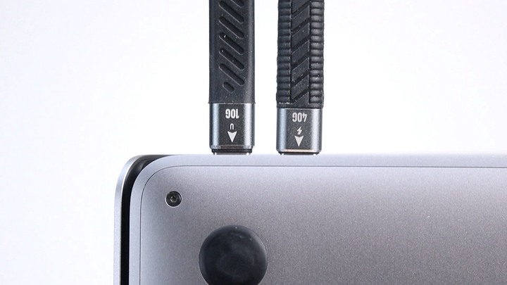 股票炒短線，USB-C 也能有短線！15cm 非認證線居然能啟動 Thunderbolt 裝置？noda 40Gbps 扁線