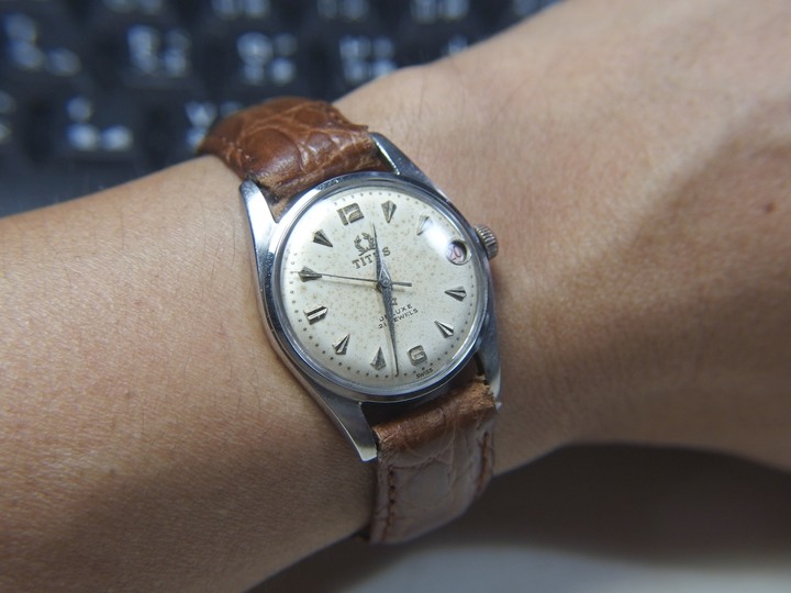 自娛玩修錶 - 天長地久: 鐵達時TITUS DE LUXE 21 Jewels (Case MOD. 5486/Venus cal. 227)