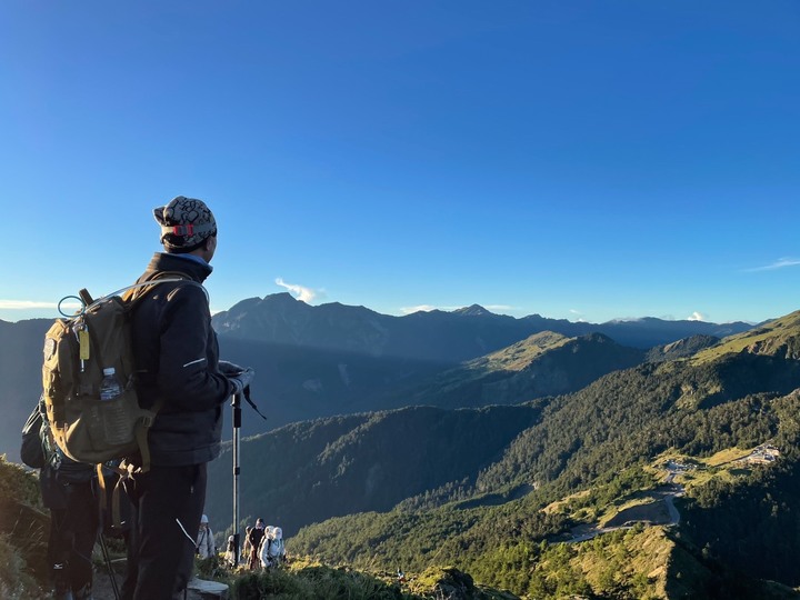 五座百岳一次走完--合歡群峰