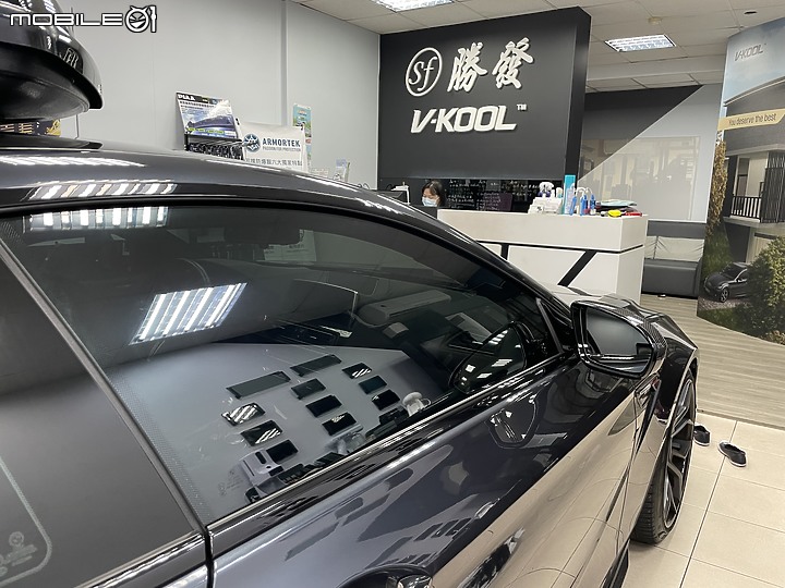 BMW M6 x V-KOOL 隔熱紙，清晰度好有感啊