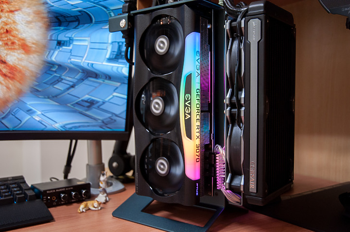 「EVGA RTX 3070 FTW3 ULTRA GAMING」 - 寂靜經典微評測文。