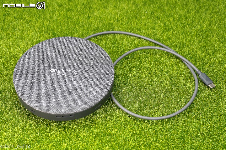 【開箱實測】ONEmade 10 in one無線充電Type C擴充盤