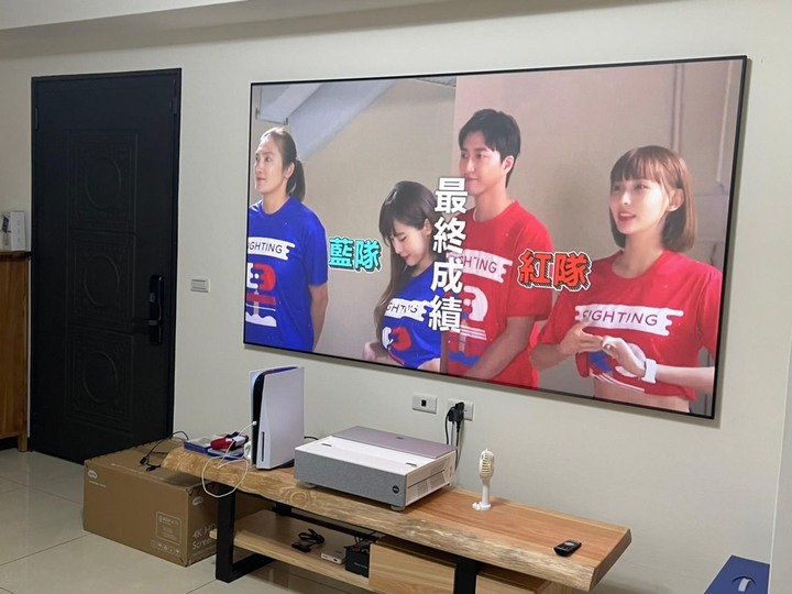 用過就回不去的100吋雷射電視 BenQ V7000i安裝開箱