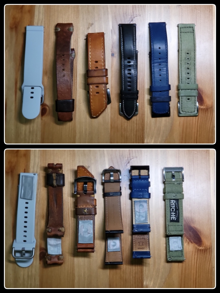 新禧馬臂皮晶片錶帶搭配 Galaxy Watch 3 分享