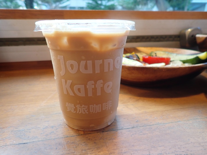 覺旅燕麥奶拿鐵好喝耶~