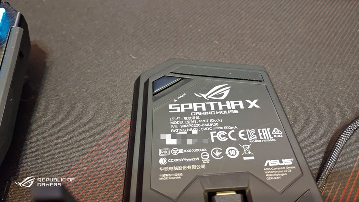 ［ 簡單開箱 ］ROG Spatha X 經典旗艦無線滑鼠