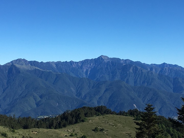 五座百岳一次走完--合歡群峰