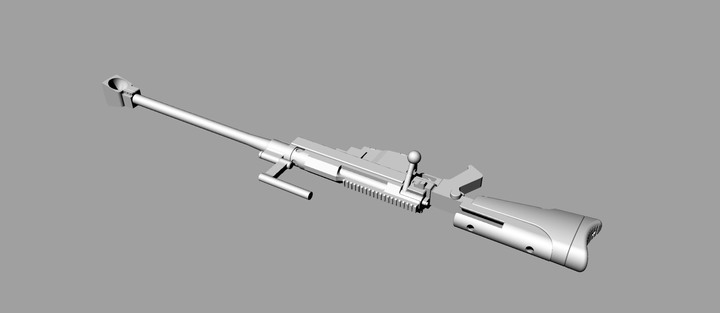 【1:1道具製作】刀劍神域GGO詩乃的黑卡蒂二製作