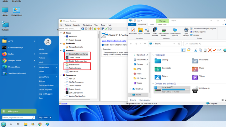 點我看大圖 解救你的 Windows 11 使用者介面