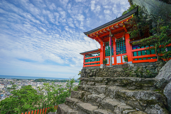 紀伊半島自駕遊-世界遺產巡禮2/4(本州最南端、潮岬、熊野古道、那智瀑布、日本第一大鳥居、伊勢神宮、夫妻岩)