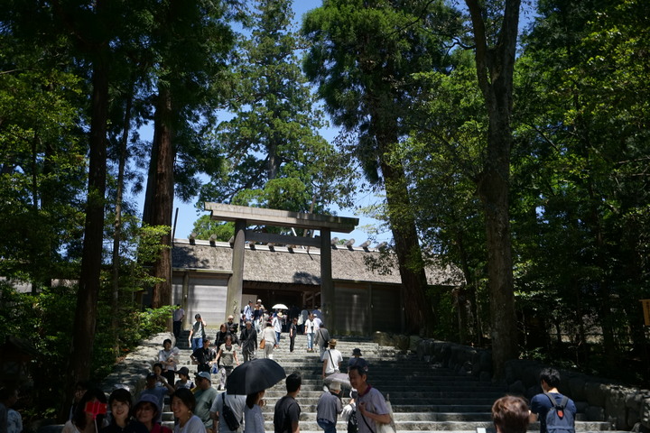 2019紀伊半島自駕遊-世界遺產巡禮4/4(本州最南端、潮岬、熊野古道、那智瀑布、日本第一大鳥居、伊勢神宮、夫妻岩)