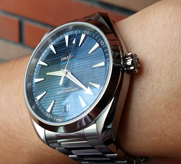 [開箱] Omega Aqua Terra 41mm 藍面