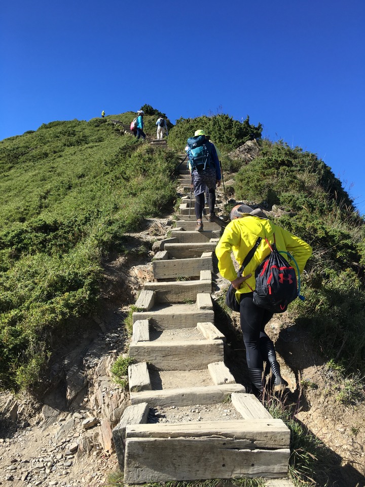 五座百岳一次走完--合歡群峰