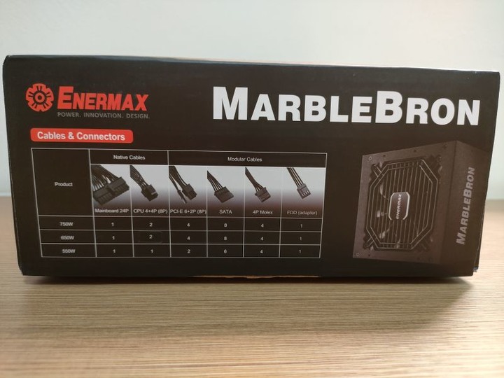 銅競魔MARBLEBRON 650W 銅牌認證 解決您電源線卡側板的問題