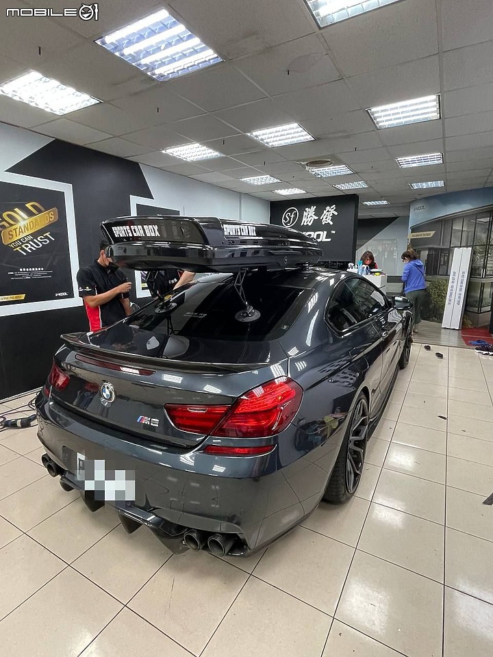 BMW M6 x V-KOOL 隔熱紙，清晰度好有感啊
