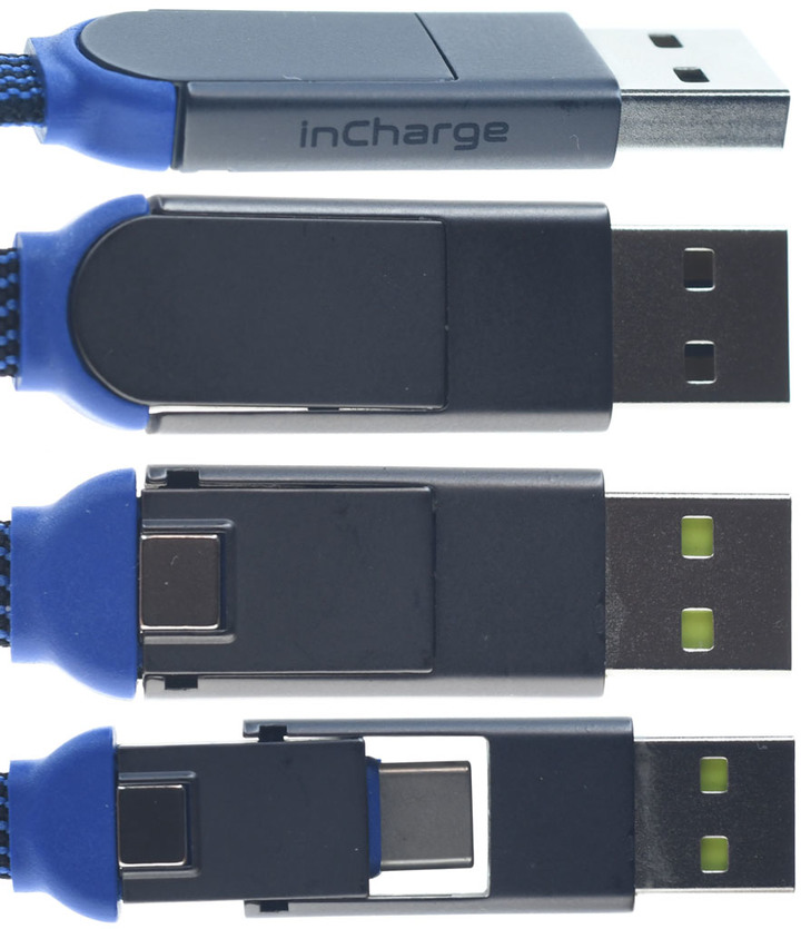 隨身版InCharge X六合一充電傳輸線開箱