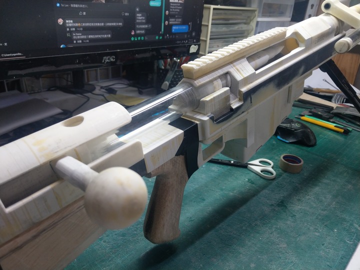 【1:1道具製作】刀劍神域GGO詩乃的黑卡蒂二製作