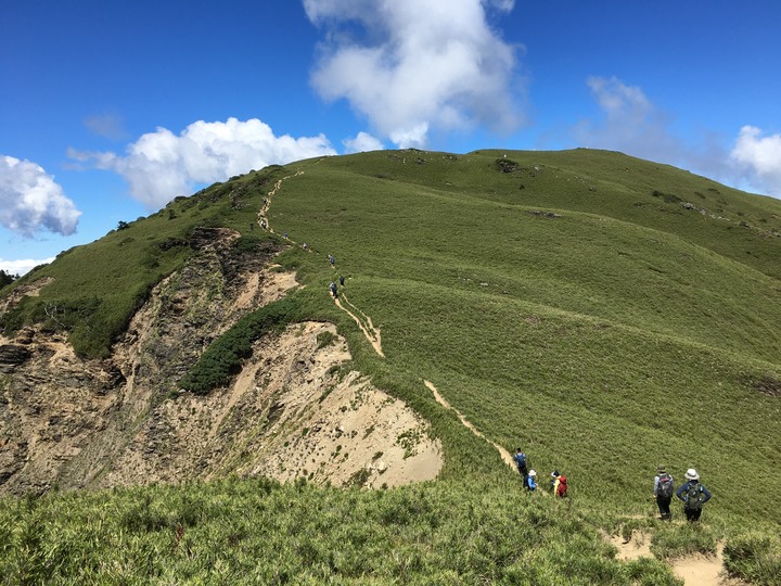 五座百岳一次走完--合歡群峰