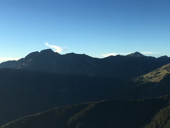 五座百岳一次走完--合歡群峰