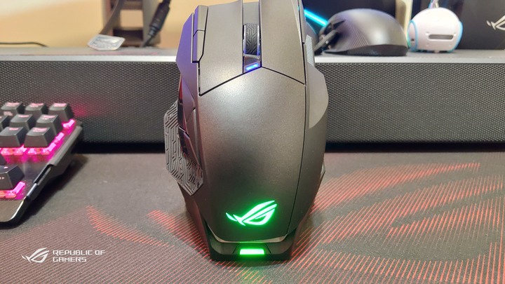 ［ 簡單開箱 ］ROG Spatha X 經典旗艦無線滑鼠
