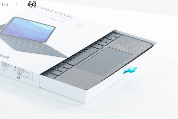 Logitech Combo Touch iPad Pro 鍵盤保護殼開箱試用 比擬筆電的暢快輸入感受