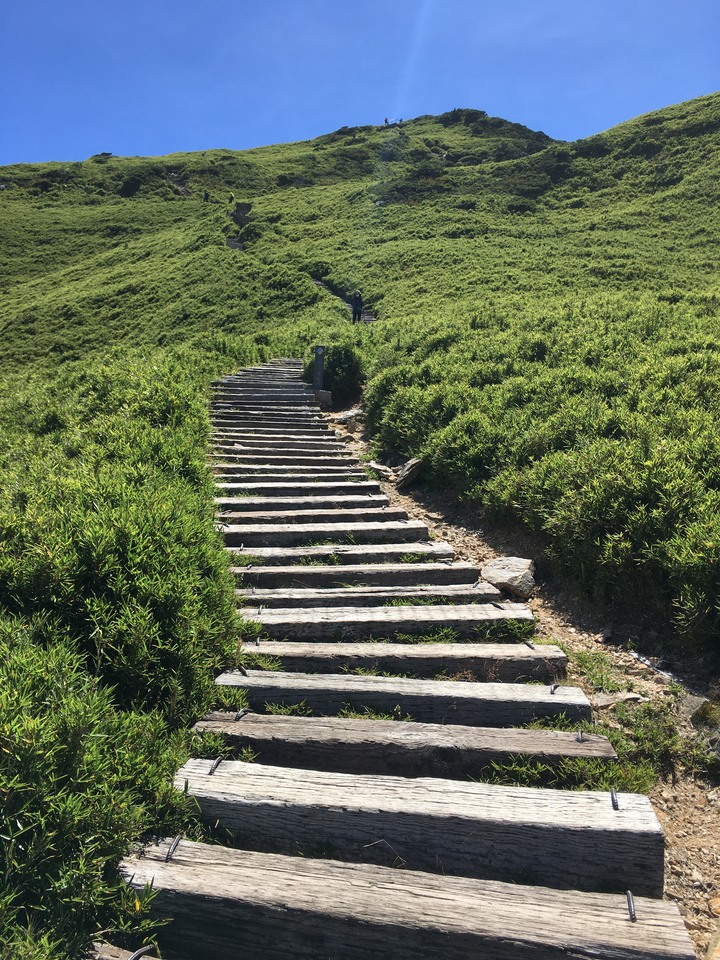 五座百岳一次走完--合歡群峰