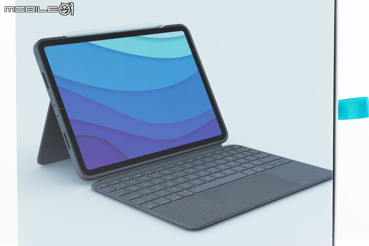 Logitech Combo Touch iPad Pro 鍵盤保護殼開箱試用 比擬筆電的暢快輸入感受