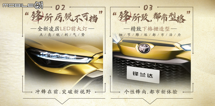 【海外新訊】Toyota Corolla Cross改名「鋒蘭達」登陸中國市場,預計廣州車展正式亮相!