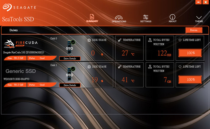 Seagate FireCuda 530 1TB散熱片版NVMe SSD開箱簡測