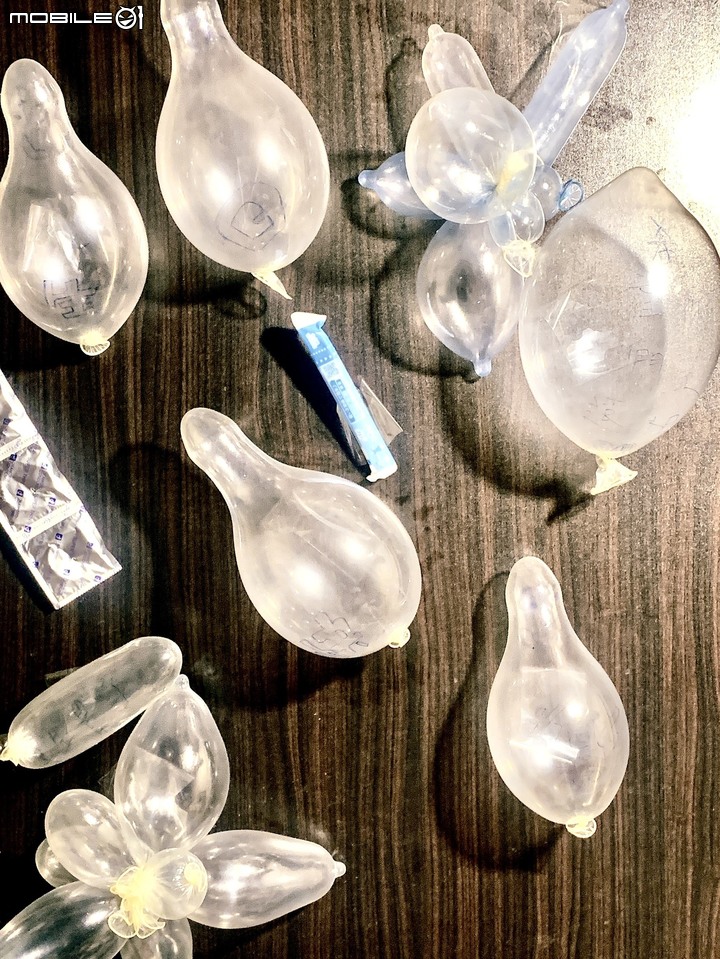保險套變成失敗的氣球