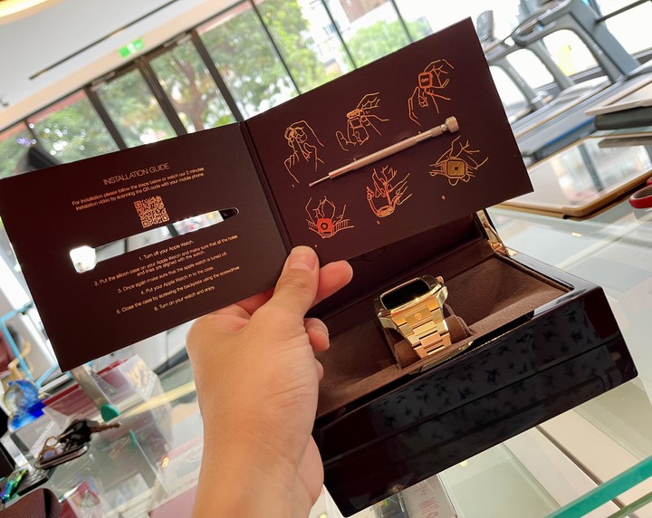 Golden Concept 最有質感的 Apple Watch 保護殼