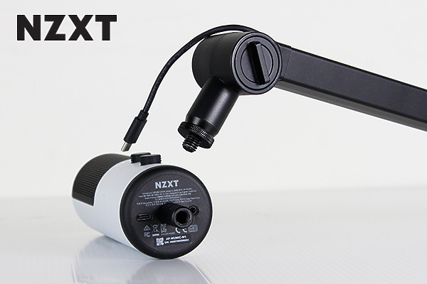 NZXT Capsule 24bit/96kHz數位降噪麥克風，黑白雙色美型登場！