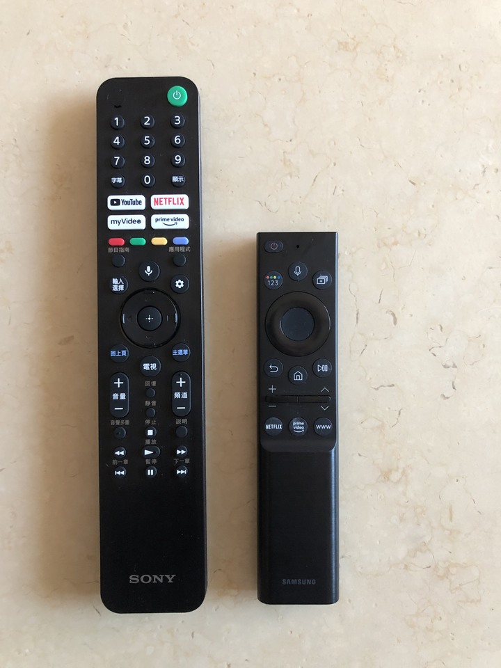 一次開箱兩台電視 SONY 55X85J & SAMSUNG 55Q60A