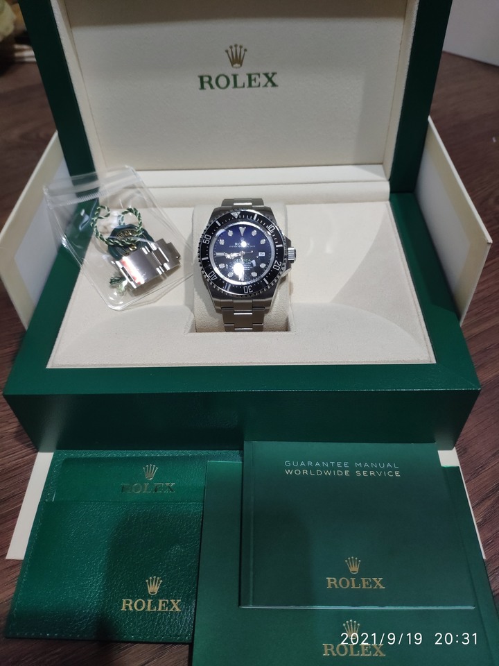 我的第一支 rolex 126660 D-Blue