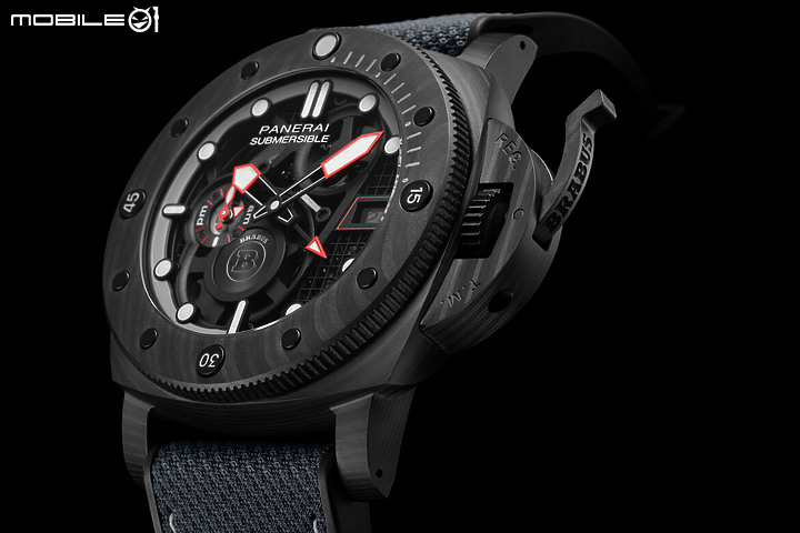 【異種聯名】沛納海推出Brabus聯名限量錶款！Panerai Submersible S Brabus Black Ops Edition限量一百隻